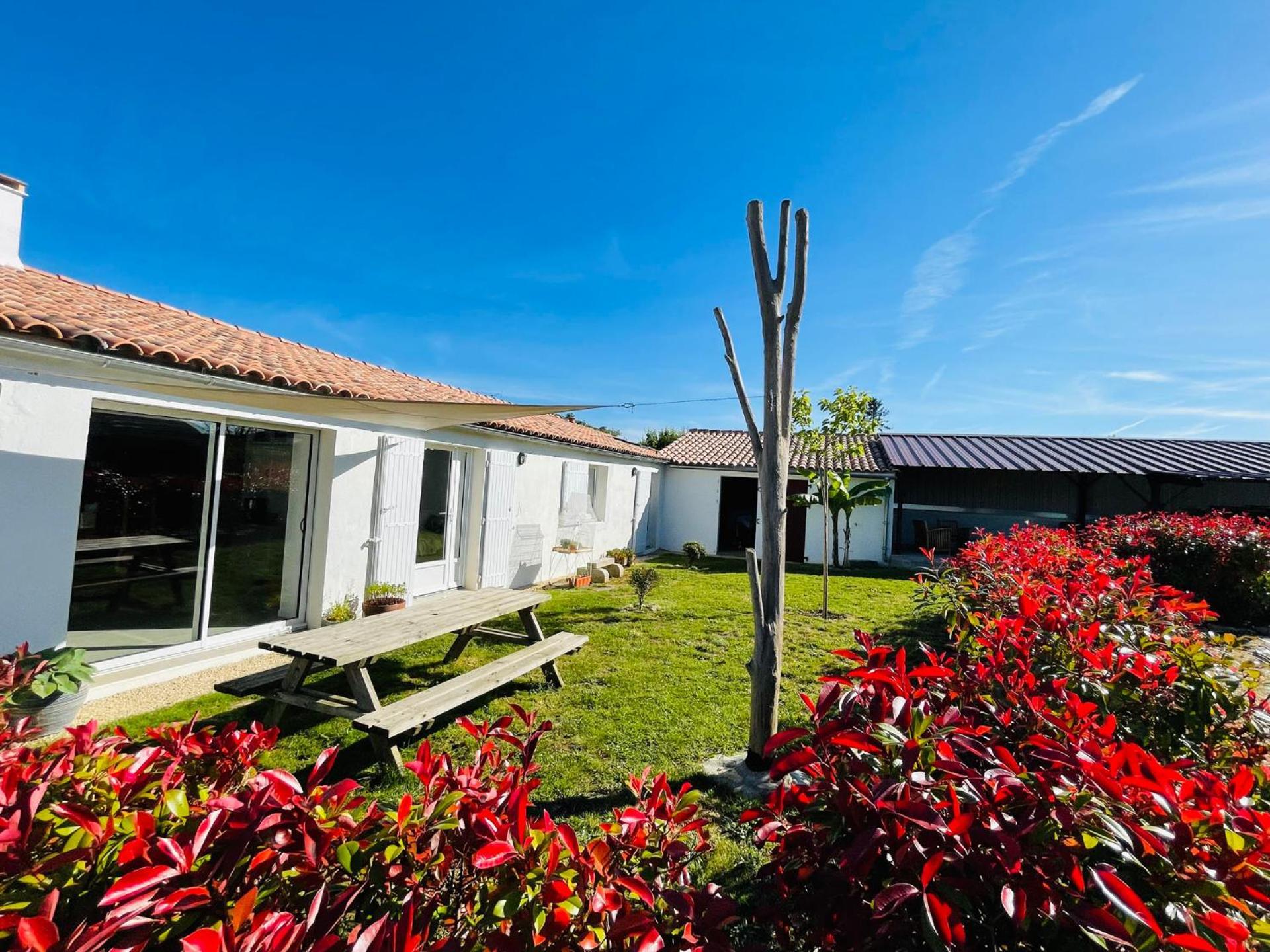 Gîte de caractère à moins de 10min des plages Saint-Michel-en-l'Herm Extérieur photo